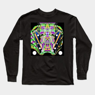 space traveler in underworld madness ecopop Long Sleeve T-Shirt